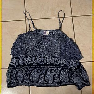 Spaghetti Strap Crop Top 🟪